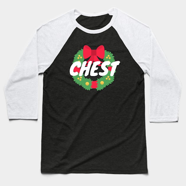 chest Baseball T-Shirt by Salizza